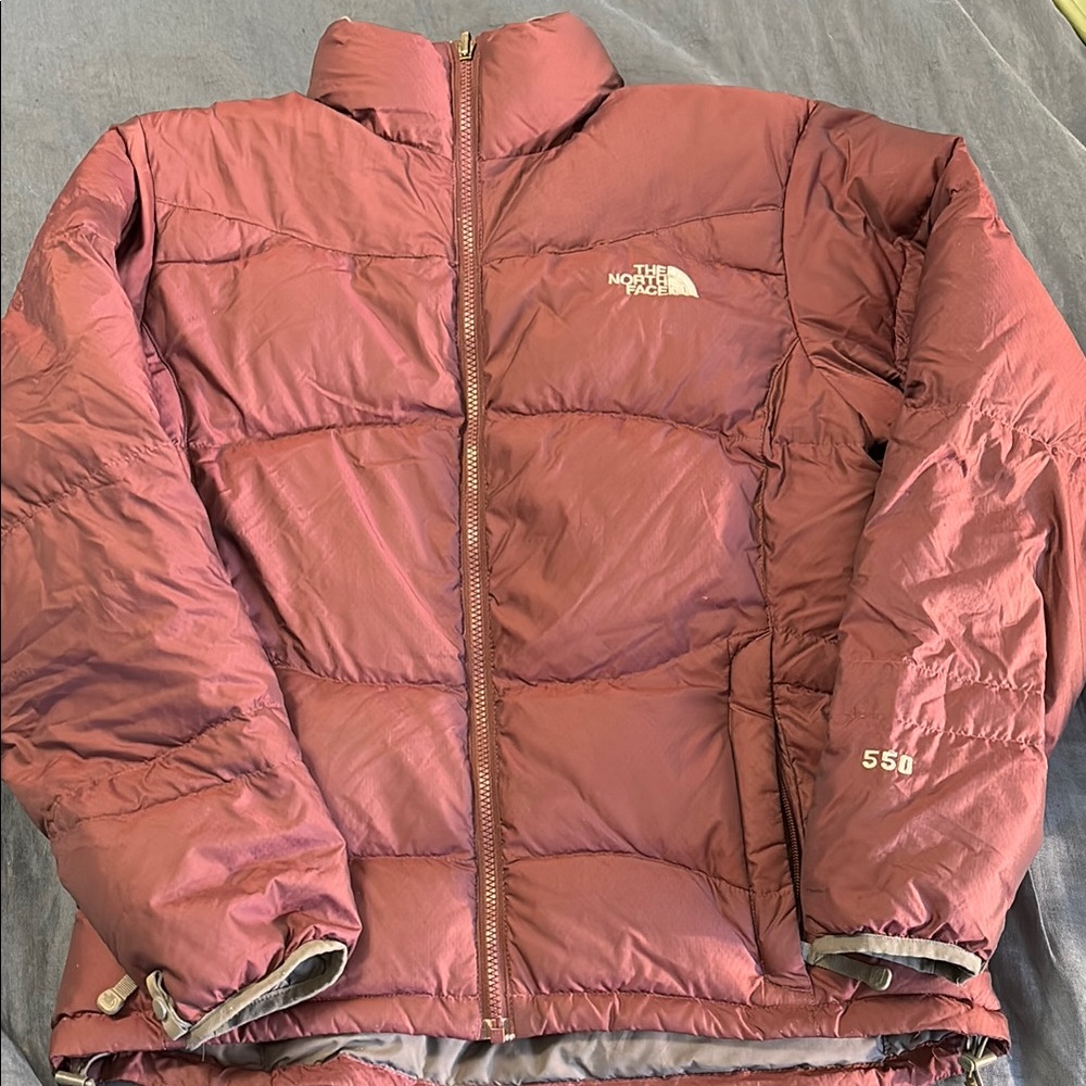 The North Face purple/mauve Puffer Jacket (ladies M)